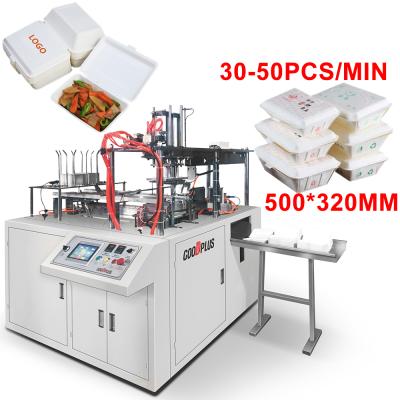 China Hot Selling Small Paper Meal Buckets Machine Industry Fast Food Box Making Machine Fast Food Box Packing Machine for sale