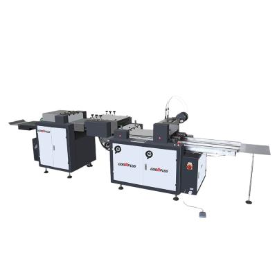 China Factory machine structure is simple and easy to operate notebook paper tying and folding machine price for sale