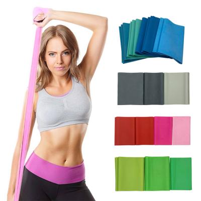 China Workout OEM Fitness Pilates Stretch Bands Portable Home Yoga for sale