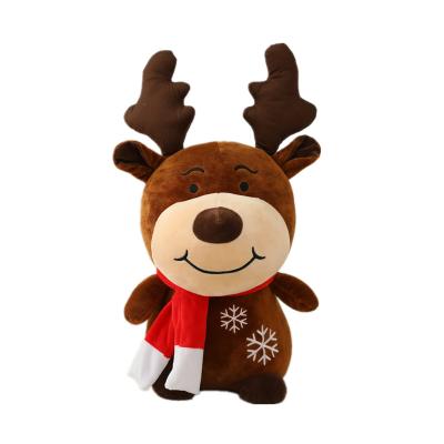 China Over 3 Years Hot Selling Christmas High Quality Wholesale Plush Toys Pursue Small Christmas Gift Toy Santa Claus and Reindeer Plush Toys for sale