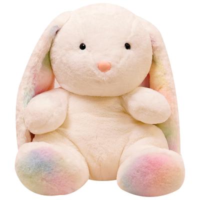 China New arrivals fast soft cute design soft plush sample plush bunny rabbit toy with logo OEM customized for sale