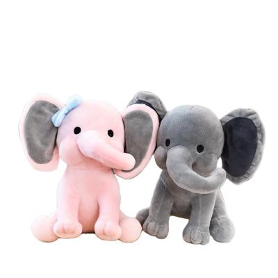 China Over 3 Years Best Price Plush Elephant Toys High Quality Plush Toy Large Ears Elephant-Plush-Toy-Wholesale for sale