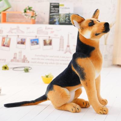 China Best Plush Made Soft Toys Dog Custom 60cm Sit Down Soft Toy Dog Doll Stuffed Plush Toy ToyPlush for sale