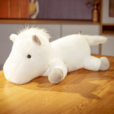 China Super Soft Custom Toy Cute Mini Animal Plush Toy Horse Brown Plush Horse Simulation Stuffed Horse Decoration for sale