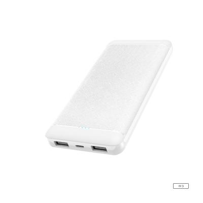 China New Design 10000mAh Fast Power Bank Support Charging Charger Portable Powerbank LED External Battery For Phone for sale