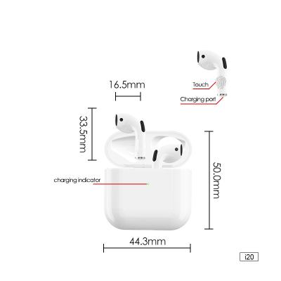 China Inpods Touch Control Mini True Wireless Earphone Headphone High Quality Waterproof Earbuds for sale