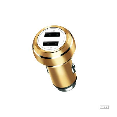 China Cheapest Price Customized Logo Fast Charging 2.1A 1A Output Dual USB Switch Car Accessory Charger for sale