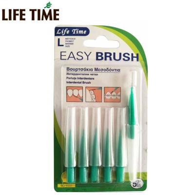 China Teeth Cleaning I Shape Interdental Cleaning Interdental Brushes 0.5mm for sale