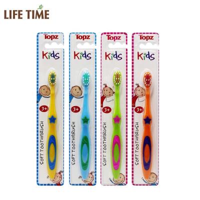 China Cute Lovely Shape 3+year Bristle Health Gum High Quality Toothbrush Soft Kids Toothbrush For Children for sale