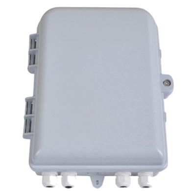 China FTTH JF-4055 Wall Mount 16 Core Plastic Fiber Optic Distribution Box Terminal Box for sale