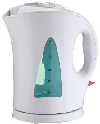 China 1.7L cordless home appliance attached plastic electric kettle 1501 for sale