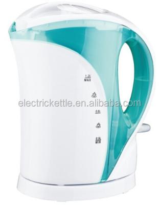 China Plastic Boil-dry Pad 1.7L Electric Kettles With Tethered for sale