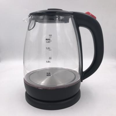 China 360 Degree Rotation Low Home Appliances Glass Electric Kettle 2019 New for sale