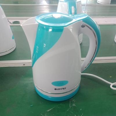 China 360 Degree Base 2.0L Large Capacity Rotation Cordless Electric Plastic Kettle for sale