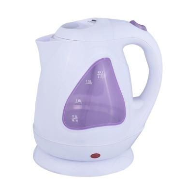 China 360 Degree Rotating Base 1.7L Cheap Price 360 ​​Degree Rotary Style Jug Plastic Electric Kettle for sale