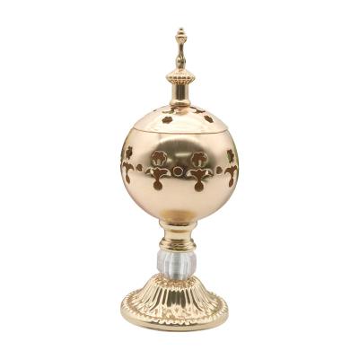 China Middle East Dali Hot Selling Arabic Portable Oud Holder Candle Censer for Eid for sale