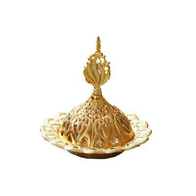 China Middle Eastern Censer Dali Arabic Luxury Metal Holders for Home Decoration for sale