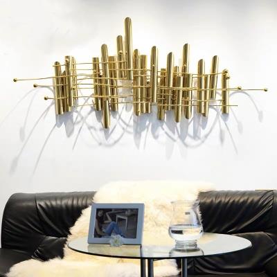 China Hot Sale Metal Wall Art Decor Decoration For Sofa Backdrop for sale