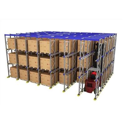 China Heavy Duty Corrosion Protection Warehouse Racking System For Drive In Pallet Rack for sale