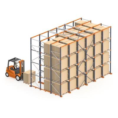 China Heavy Duty Corrosion Protection Warehouse Storage Rack System For Drive In Pallet Rack for sale