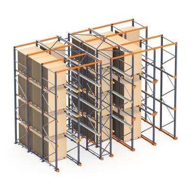 China Industrial Heavy Duty Corrosion Protection Warehouse Storage Rack System Drive In Pallet Rack for sale