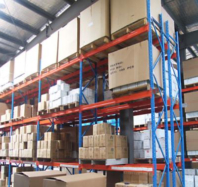 China Corrosion Protection Warehouse Pallet Racking Frame for sale