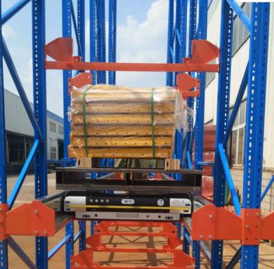 China Corrosion Protection Shuttle Racking System / Radio Shuttle Rack for sale