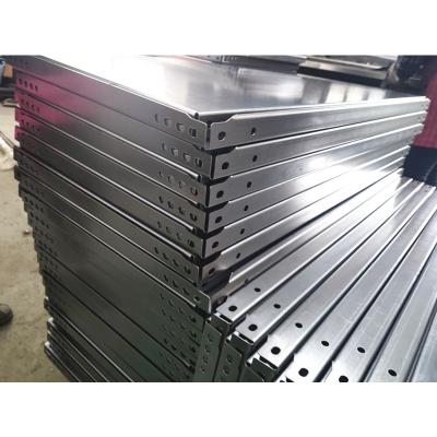 China Corrosion Protection Light Duty Slotted Angle Iron Storage Racks For Warehouse Shelf Or Desk for sale