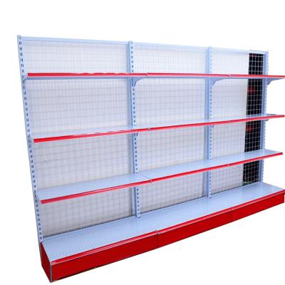 China Best Price Single Sided Supermarket Shelf Accessories Showroom Deli Shelving For Sale for sale