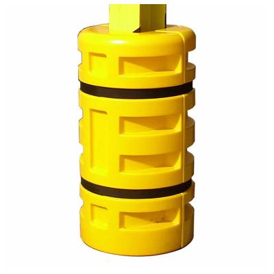 China Plastic Corrosion Protection Pallet Rack 400 Mm Straight Protector Column Stretching Guard In China for sale