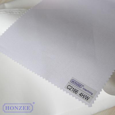 China Interlining HDPE Fusible Liner 100% Cotton Fusible Shirt for sale