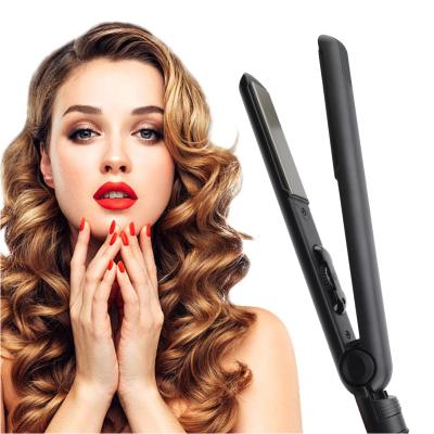 China Straight Hair Top Hair+Curl Hair Straightener Tier Machine Straighten Hair Hair Straightener Steam Flat Iron for sale