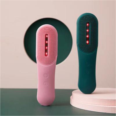 China Hot Selling 2021 Acne Treatment Silicone Waterproof Facial Electric Detergent Facial Cleansing Brush for sale