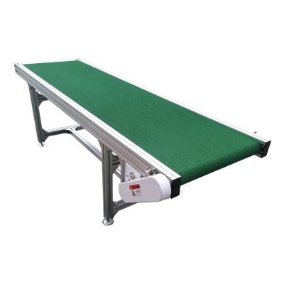 China Heat Resistant OEM Agriculture Roller Custom Industrial Conveyor Belt System Green PVC Belt Conveyor Efficient Assembly Line for sale