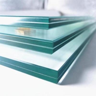 China Yard Laminated Tempered Glass Price 6.38mm 8.38mm 8.76mm 11.52mm Pvb Colored Clear Laminated Tempered Glass for sale