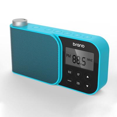 China DAB+ DAB+ Digital Shortwave Receiver PORTABLE Radio DAB+ Digital FM Stereo Radio Portable USB Rechargeable Alarm Clock for sale