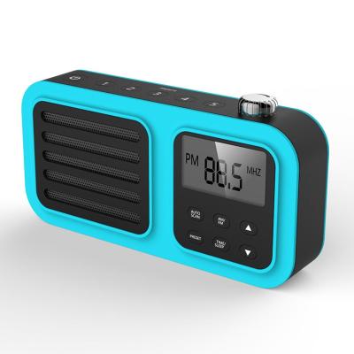 China PORTABLE FM Digital DAB Display TFT Portable Radio Volume Adjustment Button Digital Alarm Clock Memory for sale