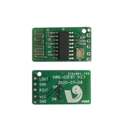 China VIRE Bluetooth MP3 Board Integrated Circuit Board MP3 Player Audio Module for sale