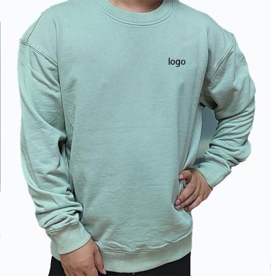 China wholesale custom 100% Anti-wrinkle 3D cotton high quality sweatshirt logo crewneck pullover embossed hoodie for sale