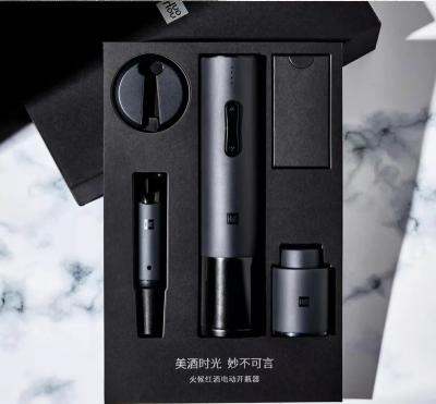 China Huohou Stainless Steel Sustainable Automatic Electric Wine Bottle Opener for sale