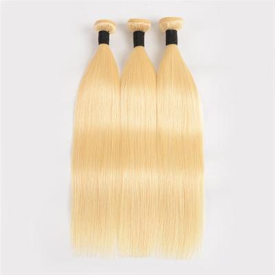 China No Shedding / No Tangle / Soft / Shiny Wholesale 100% Russian Brazilian Hair Blonde Bundles 613 Virgin Hair for sale