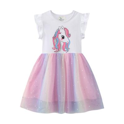 China Regular Gauze Princess Dress Girls Dress For Girl Dresses 6 To 14 Years Old for sale