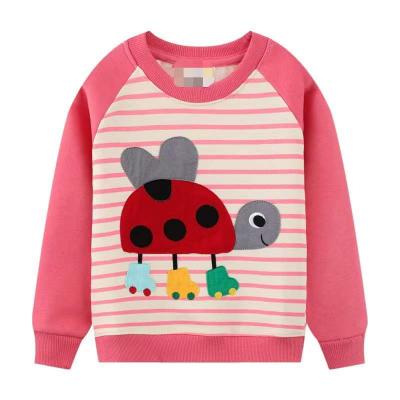 China Shirts & Fashionable 100% cotton Canton promotion crewneck sweatshirt winter tops Ladybird for sale