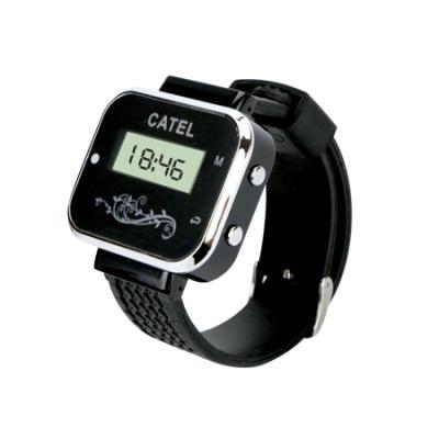 Китай Hot Selling CATEL Restaurant Service Radio Wireless Long Distance Five Call System Wrist Watch Ten Super Slim Four Keys Call Buttons продается