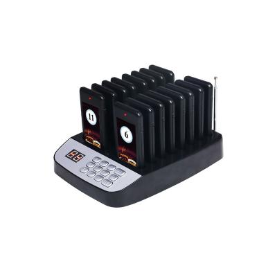 China Wireless Restaruant/Hotel/Cafe Restaurant Guest Paging Coaster Pager Calls System Peripheral For Fast Food Transmitter Long Distance Radio en venta