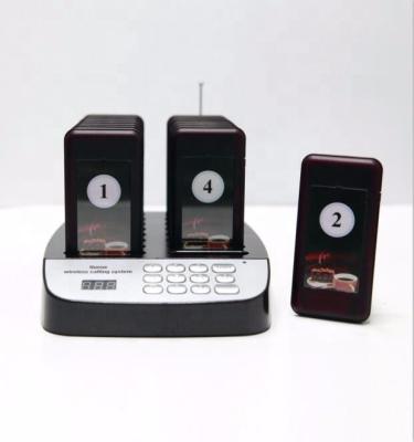 Cina CATEL Pager Buzzer Wireless Paging Calling System 16 Rechargeable Long Distance Use for Restaurants Cafe Hospital Buzzer in vendita