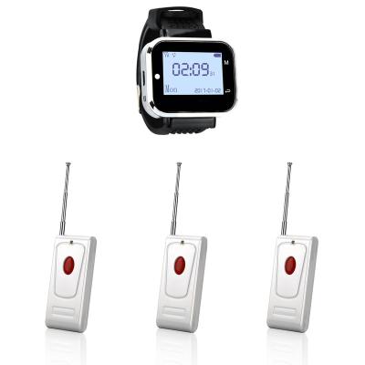 China Effective CATEL Hospital Calling System Visitor Buzzer Wireless Watch Pagers for Restaurant, Cafe with CE and Long Distance for sale