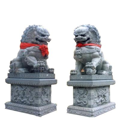 China Chinese Chinese Selling Lion Sculpture Foo Dogs Stone Statues for sale