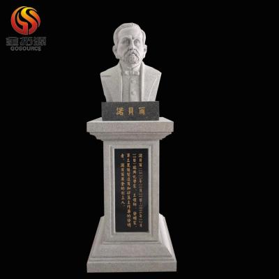 China Natural Granite Bust Statues for sale