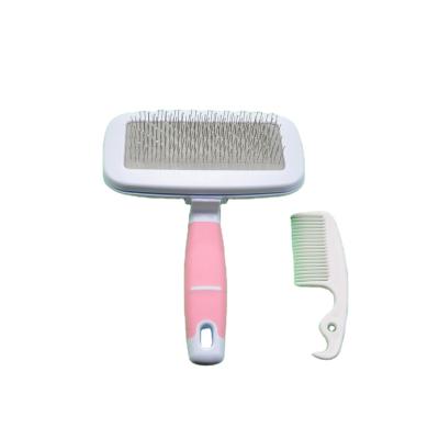 China High Quality Pet Cat Dog Needle Comb Pet Grooming Needle Breathable Comb And Comb Durable for sale